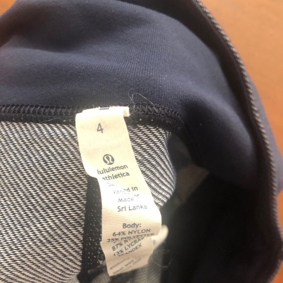 Lululemon shorts. Worn once!!! - Picture 4 of 4